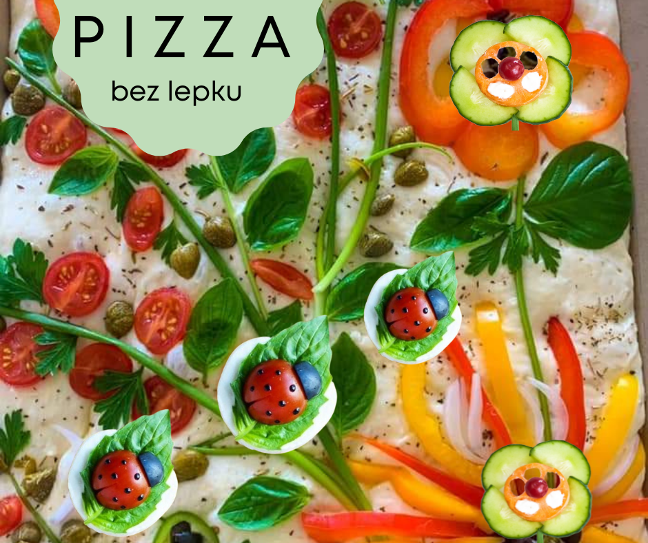 Pizza bez lepku, ľahko stráviteľná pizza, pizza inak,