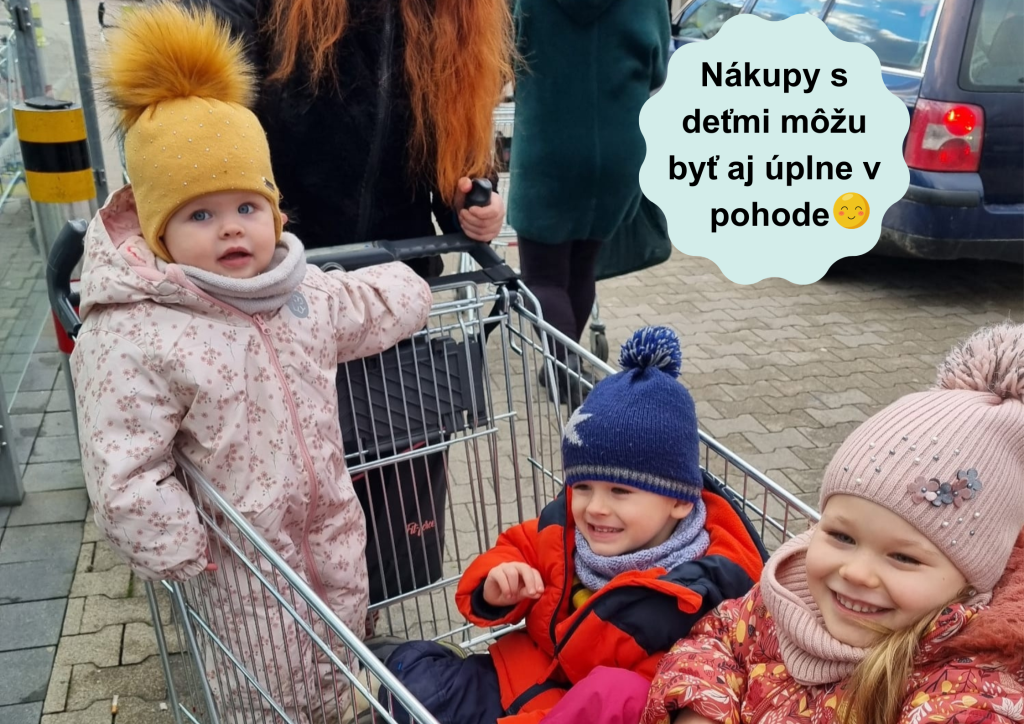 rodina, nákupy, pokoj, ako zvládnuť nákupy s deťmi